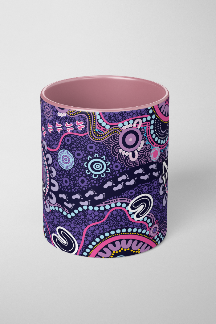 Muru To Our Biriwal (Pathway To Our Future) NAIDOC 2025 Ceramic Coffee Mug