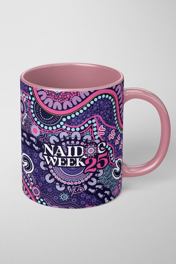 Muru To Our Biriwal (Pathway To Our Future) NAIDOC 2025 Ceramic Coffee Mug