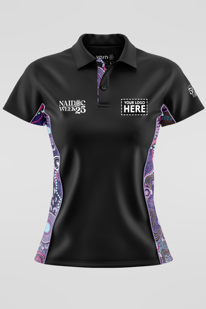 Muru To Our Biriwal (Pathway To Our Future) NAIDOC 2025 Bamboo (Simpson) Polo Shirt