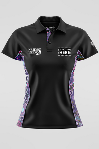 Muru To Our Biriwal (Pathway To Our Future) NAIDOC 2025 Bamboo (Simpson) Polo Shirt