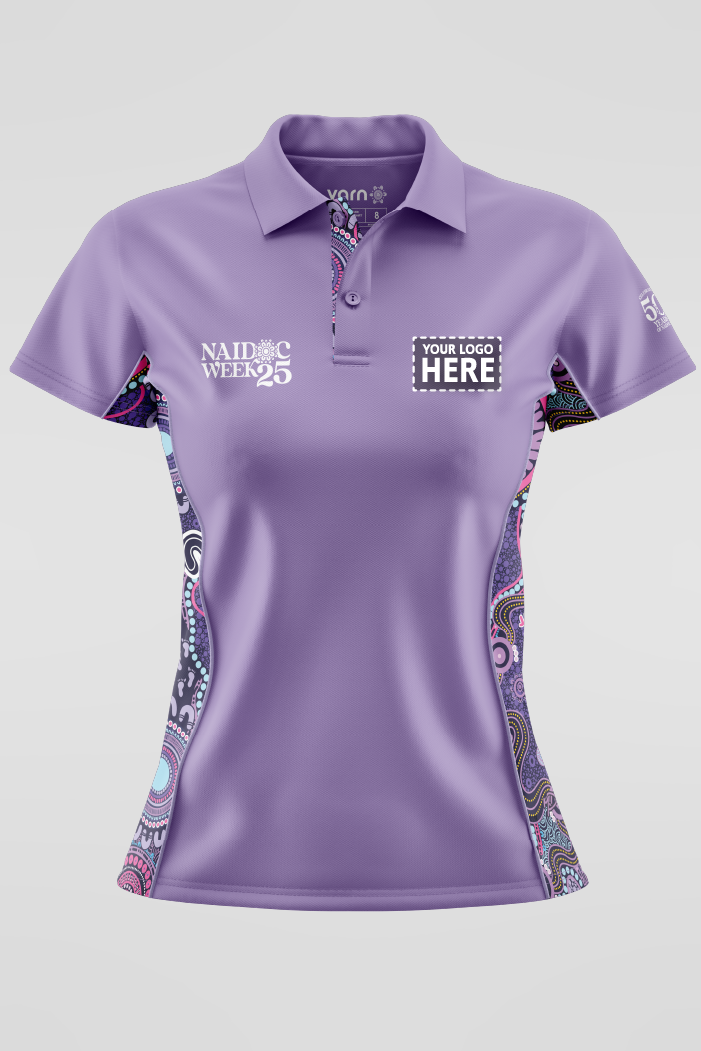 Muru To Our Biriwal (Pathway To Our Future) NAIDOC 2025 Bamboo (Simpson) Polo Shirt