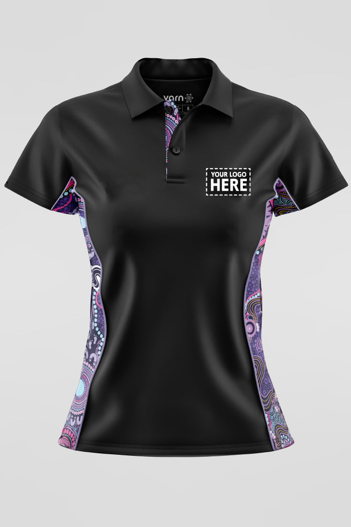Muru To Our Biriwal (Pathway To Our Future) Bamboo (Simpson) Polo Shirt