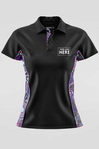 Muru To Our Biriwal (Pathway To Our Future) Bamboo (Simpson) Polo Shirt