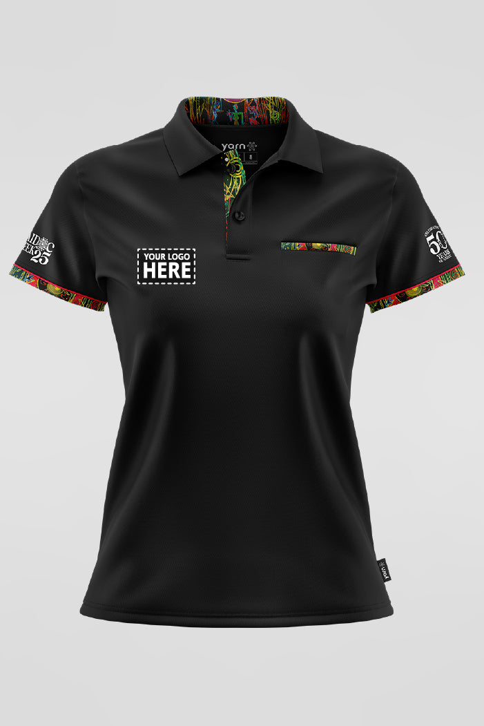 Celestial Rhythms NAIDOC 2025 Bamboo (Nullabor) Polo Shirt