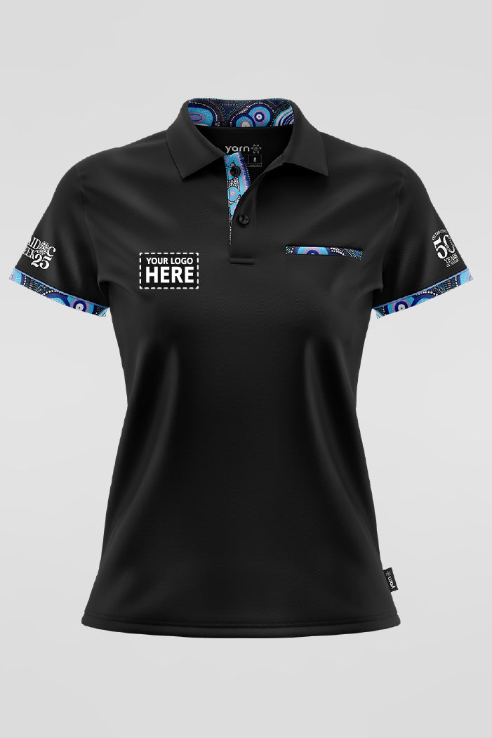 Future Dreaming NAIDOC 2025 Bamboo (Nullabor) Polo Shirt