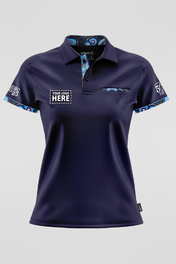 Future Dreaming NAIDOC 2025 Bamboo (Nullabor) Polo Shirt