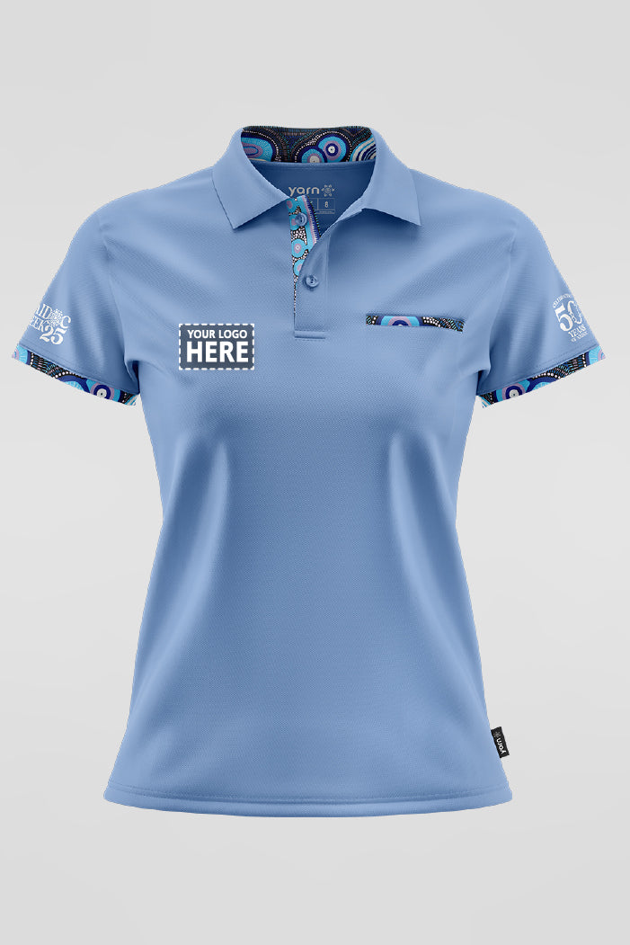 Future Dreaming NAIDOC 2025 Bamboo (Nullabor) Polo Shirt