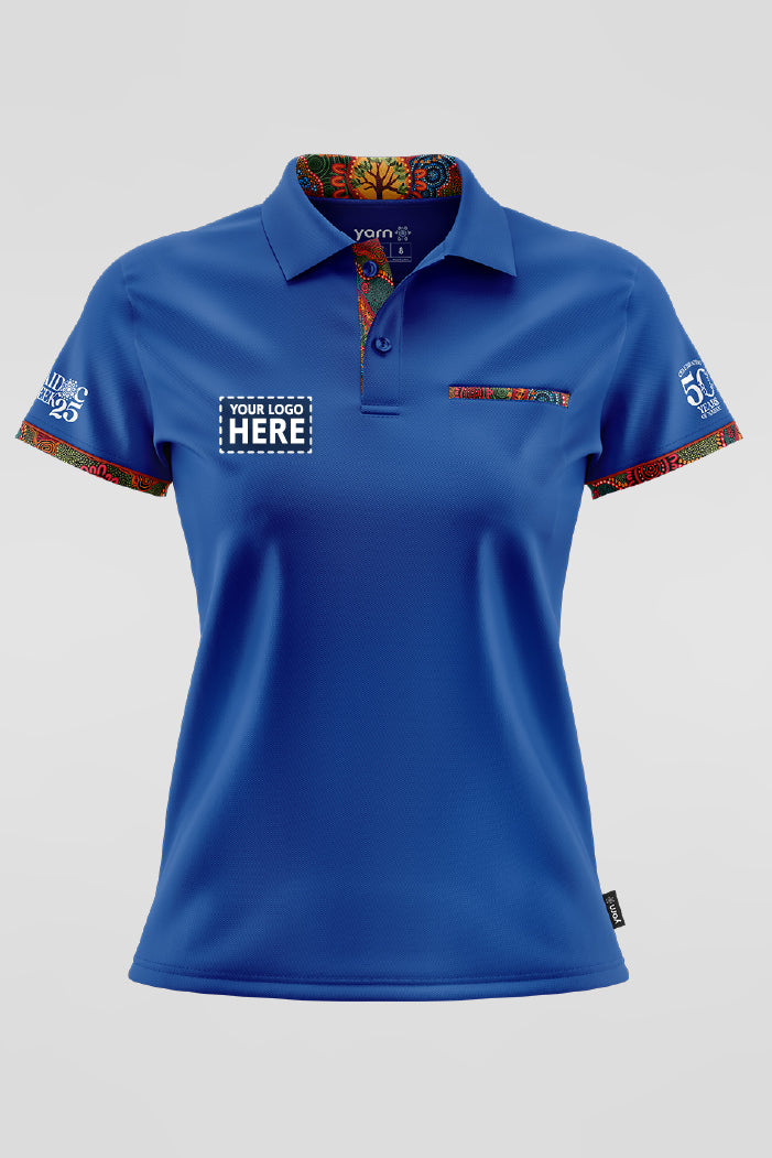 Wurung (Branches) NAIDOC 2025 Bamboo (Nullabor) Polo Shirt