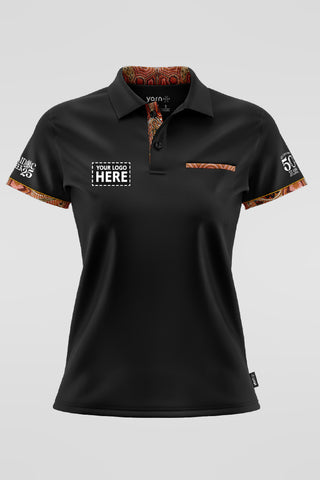 Leaving Footprints NAIDOC 2025 Bamboo (Nullabor) Polo Shirt