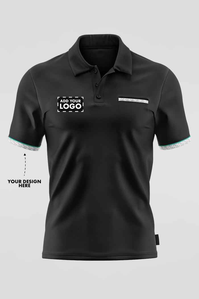 "Design Your Own" Bamboo (Nullarbor) Unisex Polo Shirt