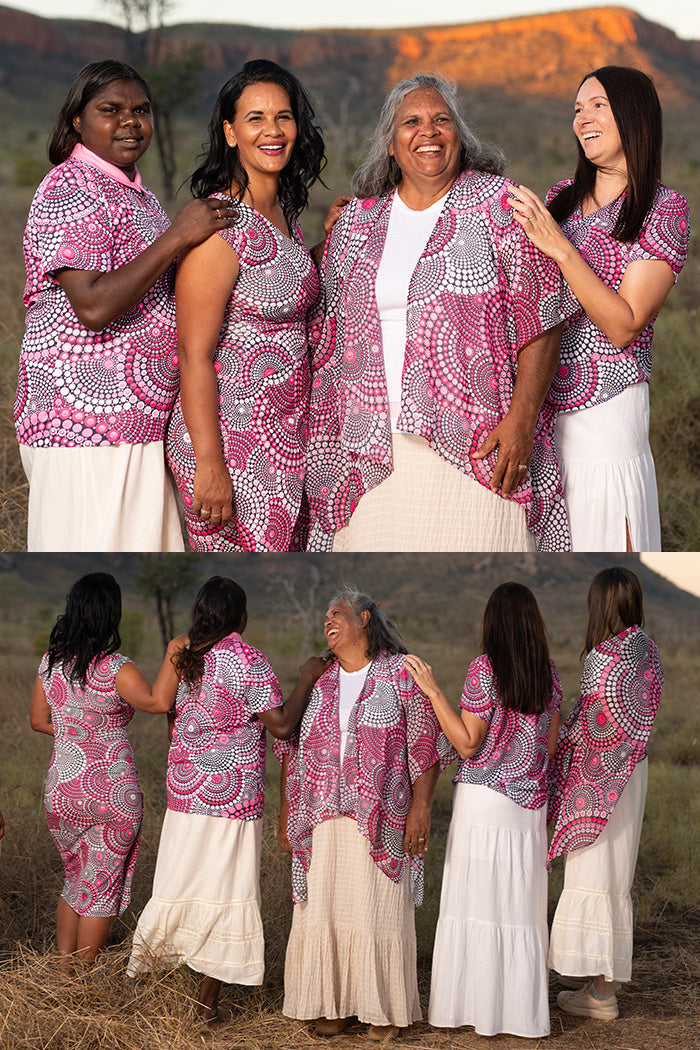 Tribe Of Women Rectangle Chiffon Scarf - Ready Stock