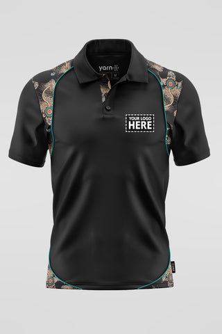 (EXPRESS) Our Beautiful Country Black Bamboo (Classic) Unisex Polo Shirt