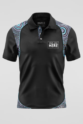 Our Future, Together Black Bamboo (Classic) Unisex Polo Shirt