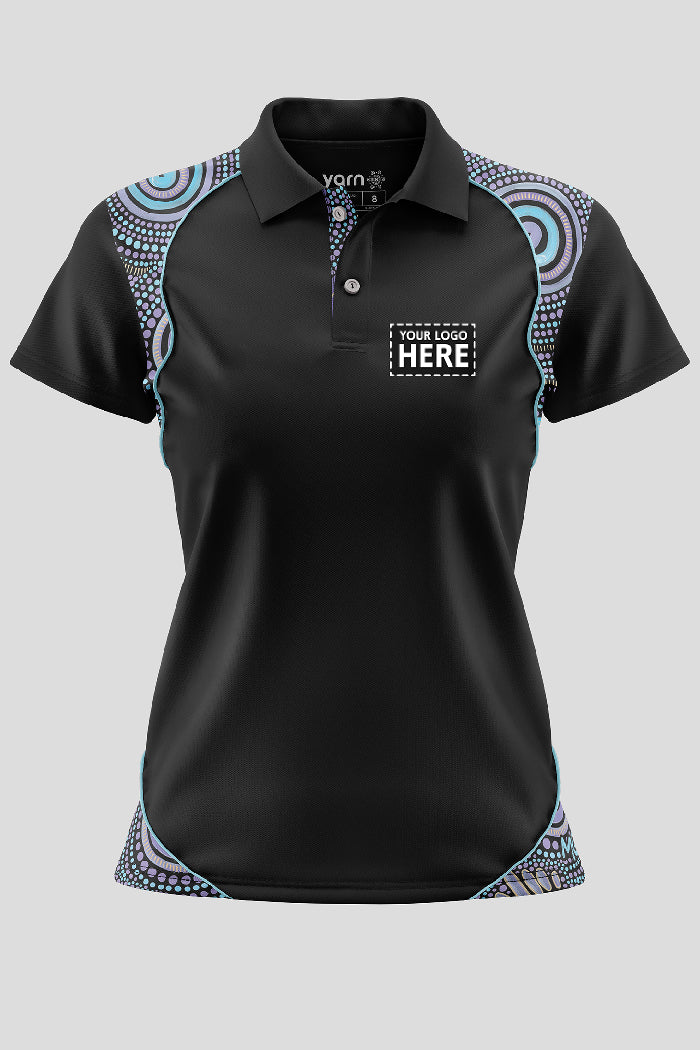 Our Future, Together Black Bamboo (Classic) Polo Shirt