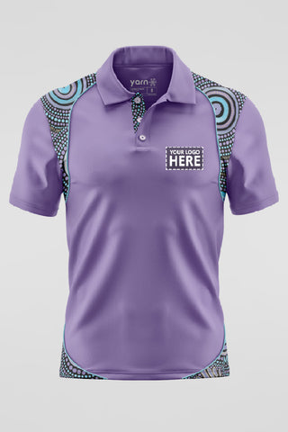 Our Future, Together NAIDOC 2024 Lavender Bamboo (Classic) Polo Shirt