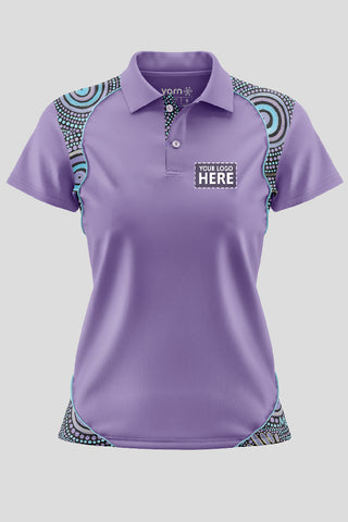 Our Future, Together NAIDOC 2024 Lavender Bamboo (Classic) Polo Shirt