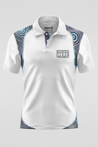 Our Future, Together NAIDOC 2024 White Bamboo (Classic) Polo Shirt