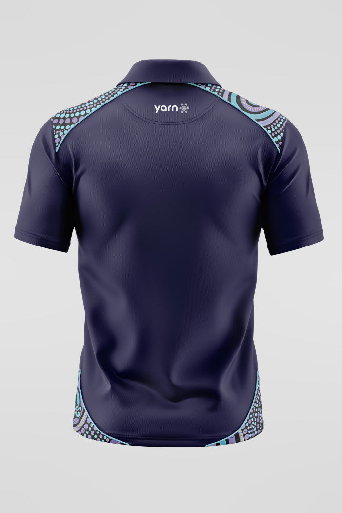 Our Future, Together NAIDOC 2024 Navy Bamboo (Classic) Polo Shirt