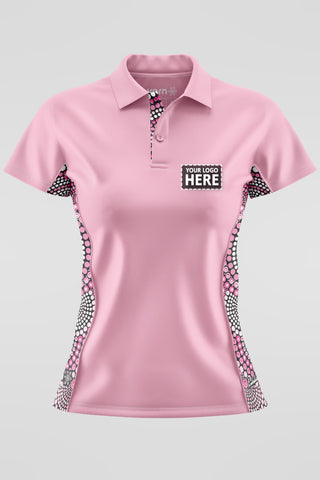 Pink Colours Pink Bamboo (Simpson) Polo Shirt