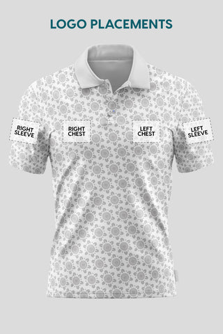 Knowledge Holders UPF50+ Navy Bamboo Essence Polo Shirt