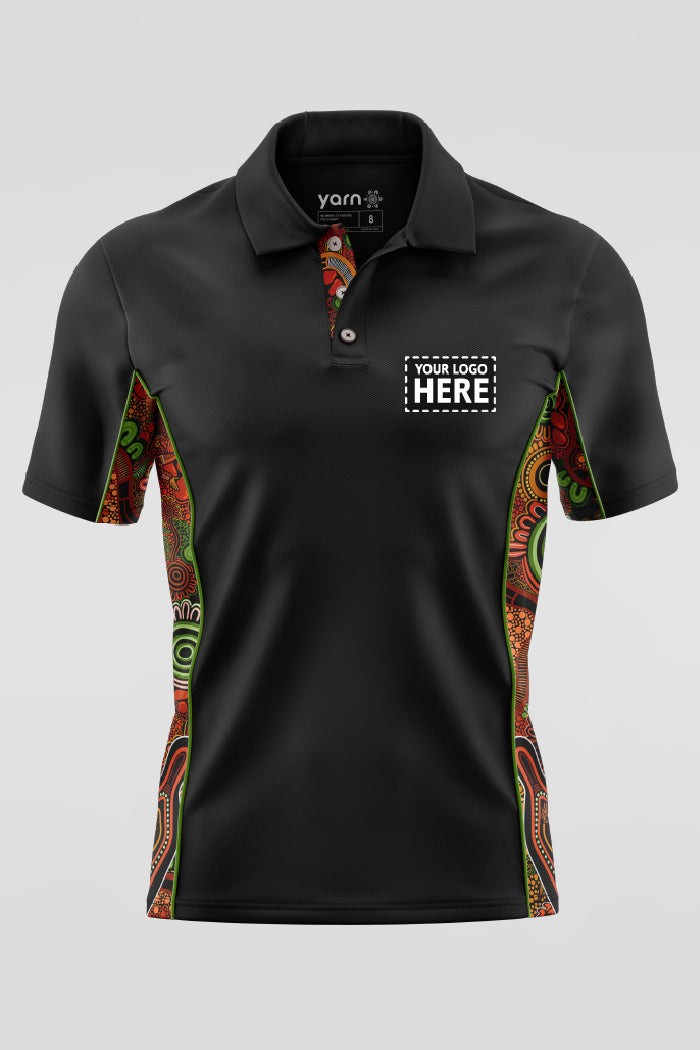 Proud & Deadly Black Bamboo (Simpson) Unisex Polo Shirt