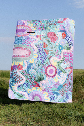 A Chapter Closing Sand Free Premium Quilted Picnic Rug (150cm x 200cm) - Ready Stock