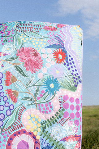 A Chapter Closing Sand Free Premium Quilted Picnic Rug (150cm x 200cm) - Ready Stock