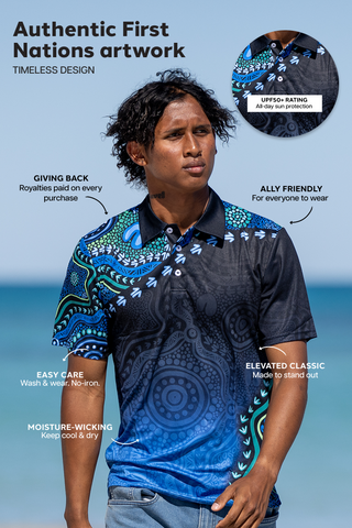 Still Deadly NAIDOC 2026 Bamboo (Simpson) Unisex Polo Shirt