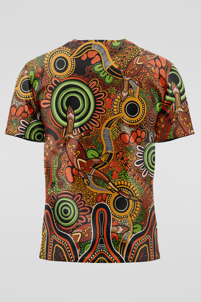 Proud & Deadly NAIDOC 2024 Unisex Three Pocket Scrub Top