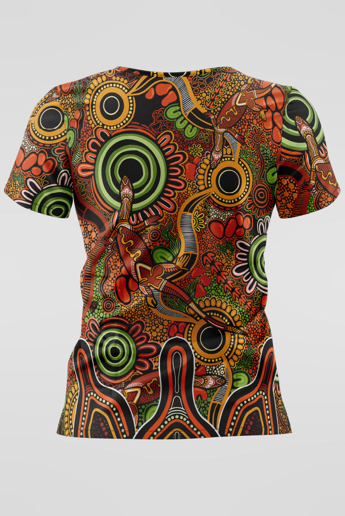 Proud & Deadly NAIDOC 2024 Women’s Three Pocket Scrub Top