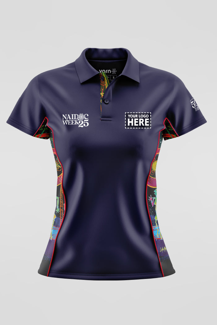 Celestial Rhythms NAIDOC 2025 Bamboo (Simpson) Polo Shirt