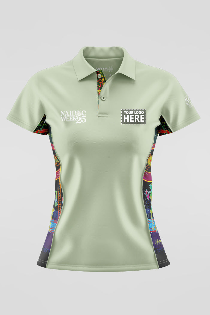 Celestial Rhythms NAIDOC 2025 Bamboo (Simpson) Polo Shirt