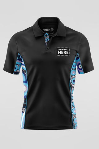 Future Dreaming Bamboo (Simpson) Unisex Polo Shirt