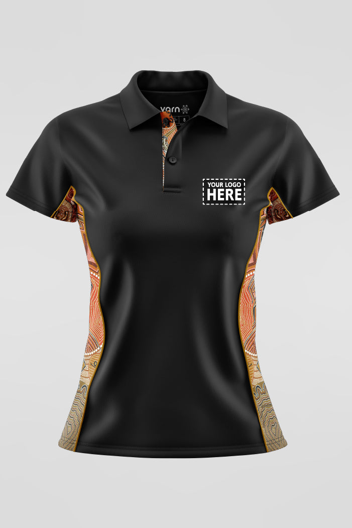 Leaving Footprints Bamboo (Simpson) Polo Shirt