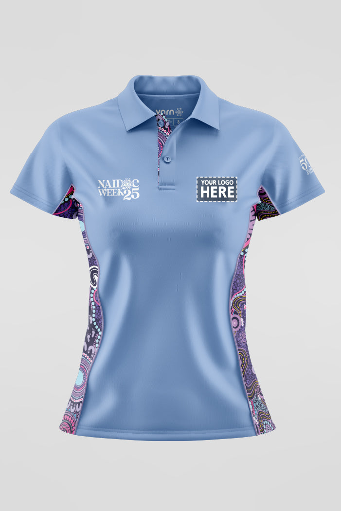 Muru To Our Biriwal (Pathway To Our Future) NAIDOC 2025 Bamboo (Simpson) Polo Shirt