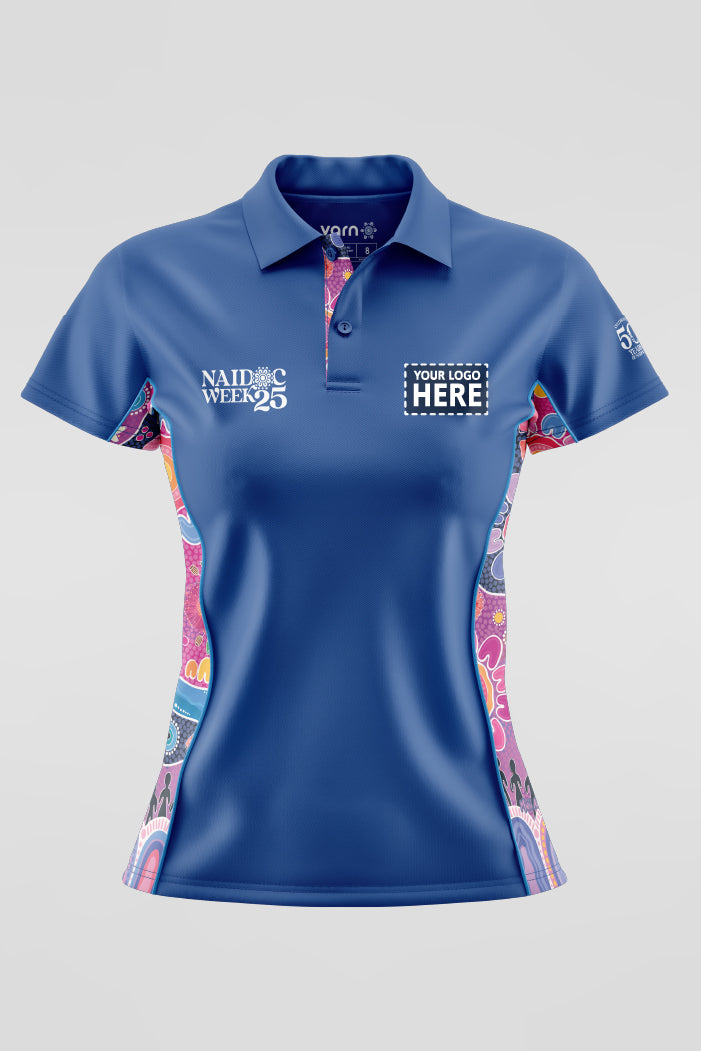 Thriving Together NAIDOC 2025 Bamboo (Simpson) Polo Shirt