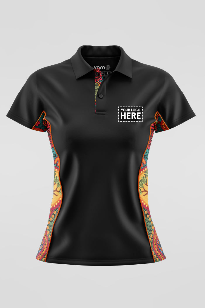 Wurung (Branches) Bamboo (Simpson) Polo Shirt