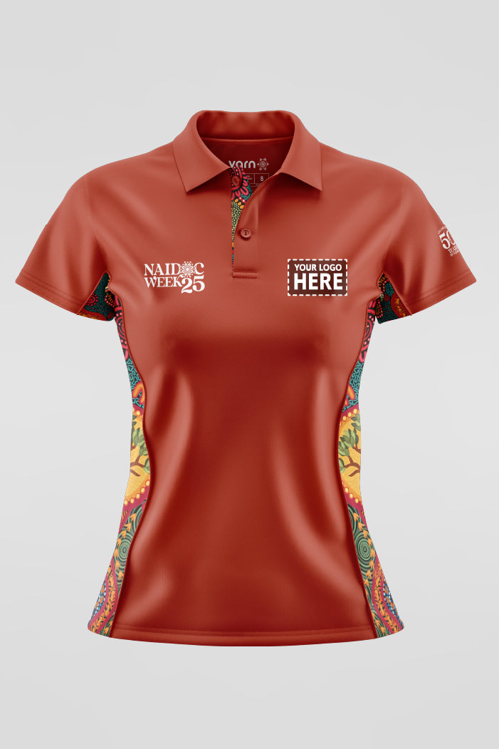 Wurung (Branches) NAIDOC 2025 Bamboo (Simpson) Polo Shirt