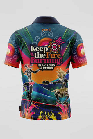 Fire Spirit People NAIDOC 2024 Polo Shirt