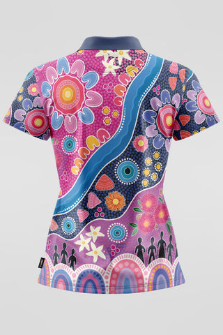 (EXPRESS) Thriving Together Polo Shirt