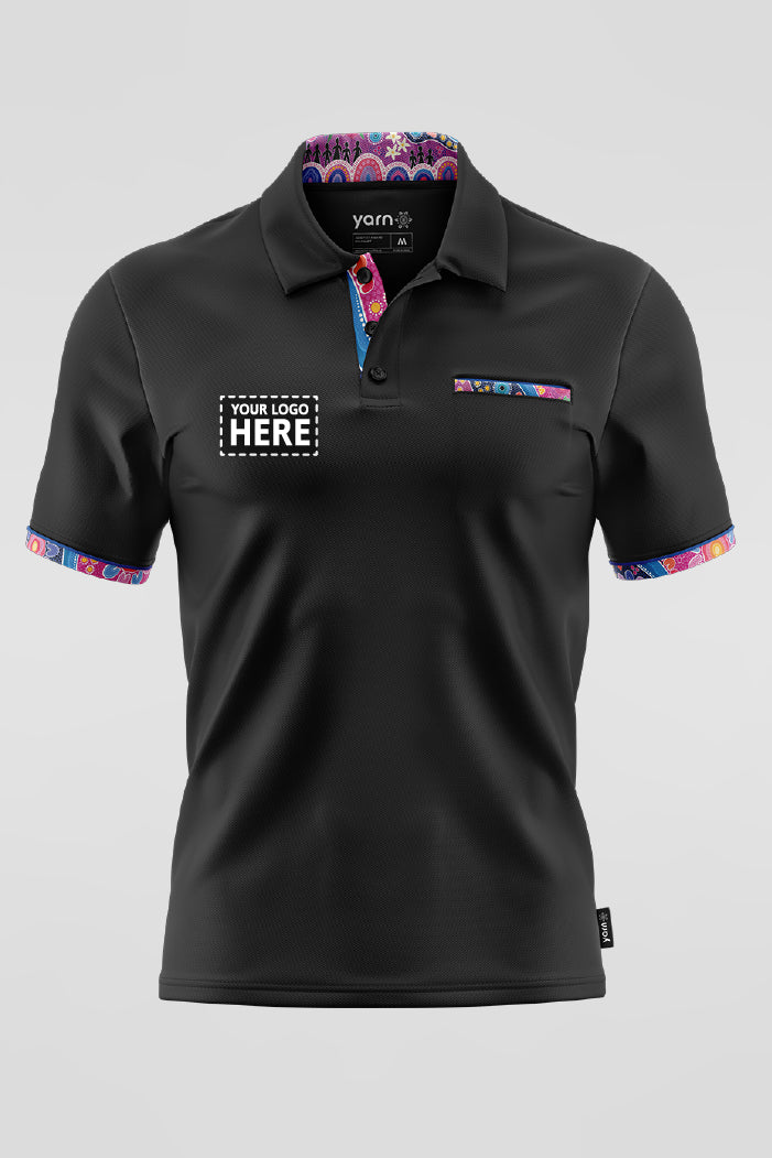Thriving Together Bamboo (Nullarbor) Unisex Polo Shirt