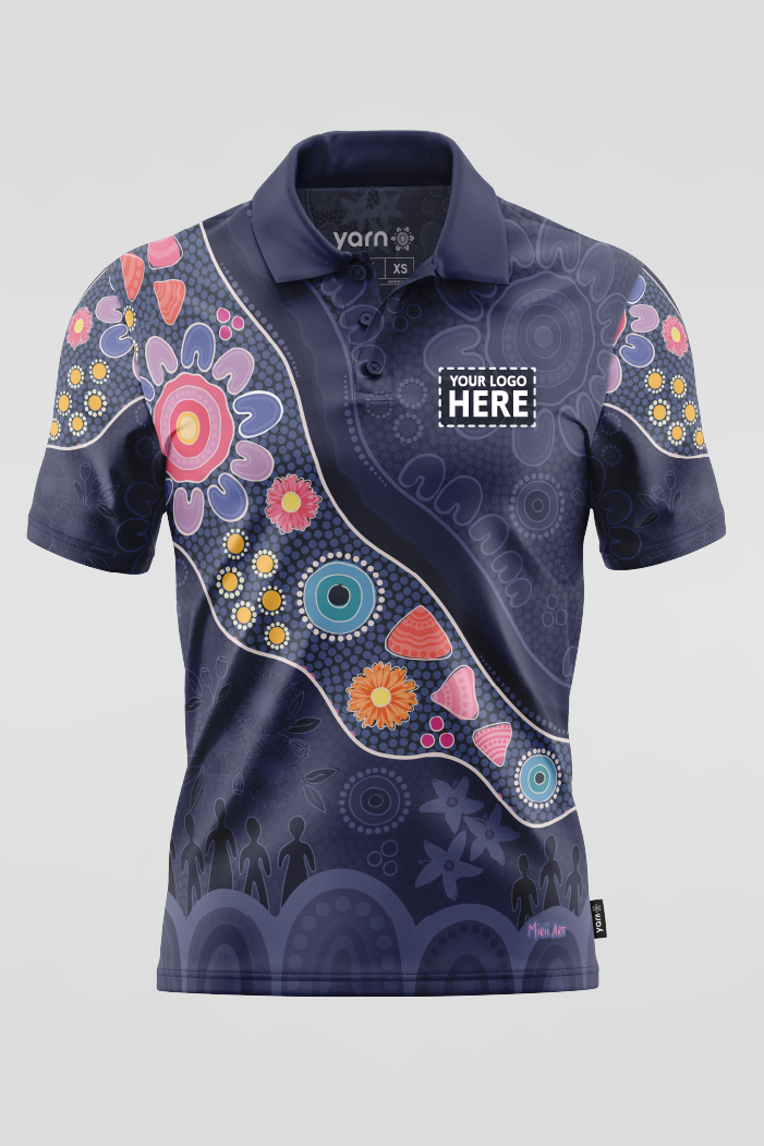 Thriving Together NAIDOC 2025 Bamboo Essence Unisex Polo Shirt