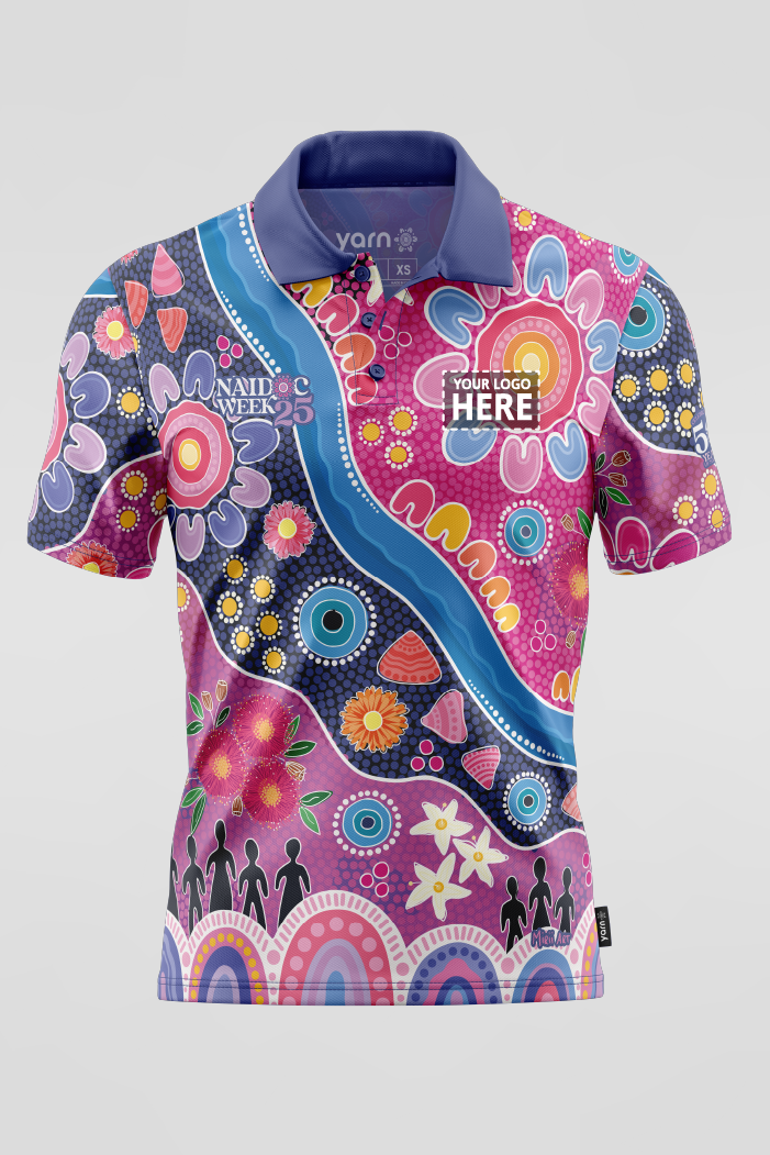 Thriving Together NAIDOC 2025 Polo Shirt