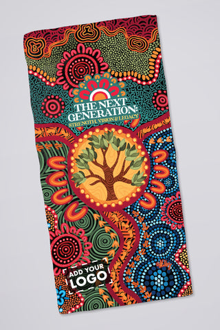 Wurung (Branches) NAIDOC 2025 Beach Towel