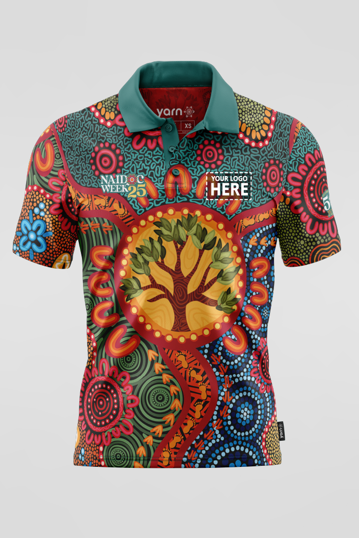 Wurung (Branches) NAIDOC 2025 Unisex Polo Shirt
