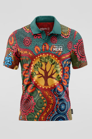 Wurung (Branches) Unisex Polo Shirt