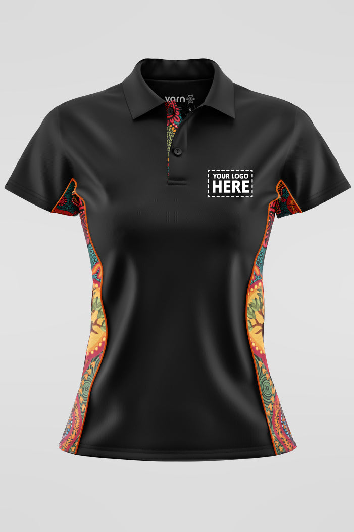 Wurung (Branches) Bamboo (Simpson) Polo Shirt