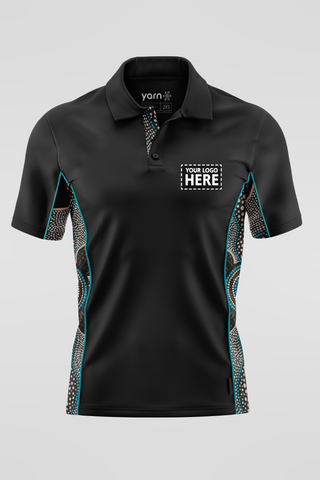 (EXPRESS) Family Black Bamboo (Simpson) Unisex Polo Shirt