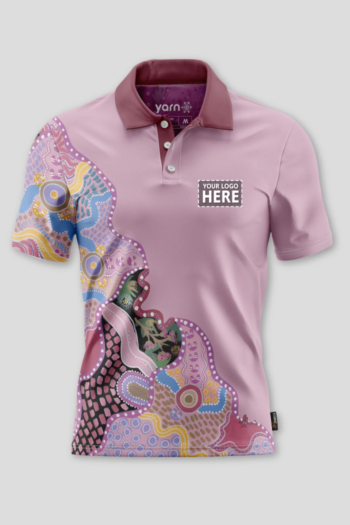 (EXPRESS) Guiding Light NAIDOC 2024 Essence Unisex Polo Shirt