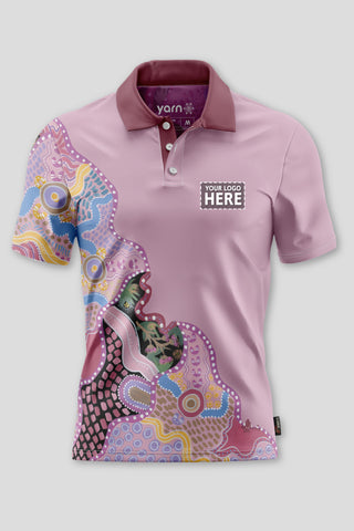 (EXPRESS) Guiding Light NAIDOC 2024 Essence Unisex Polo Shirt